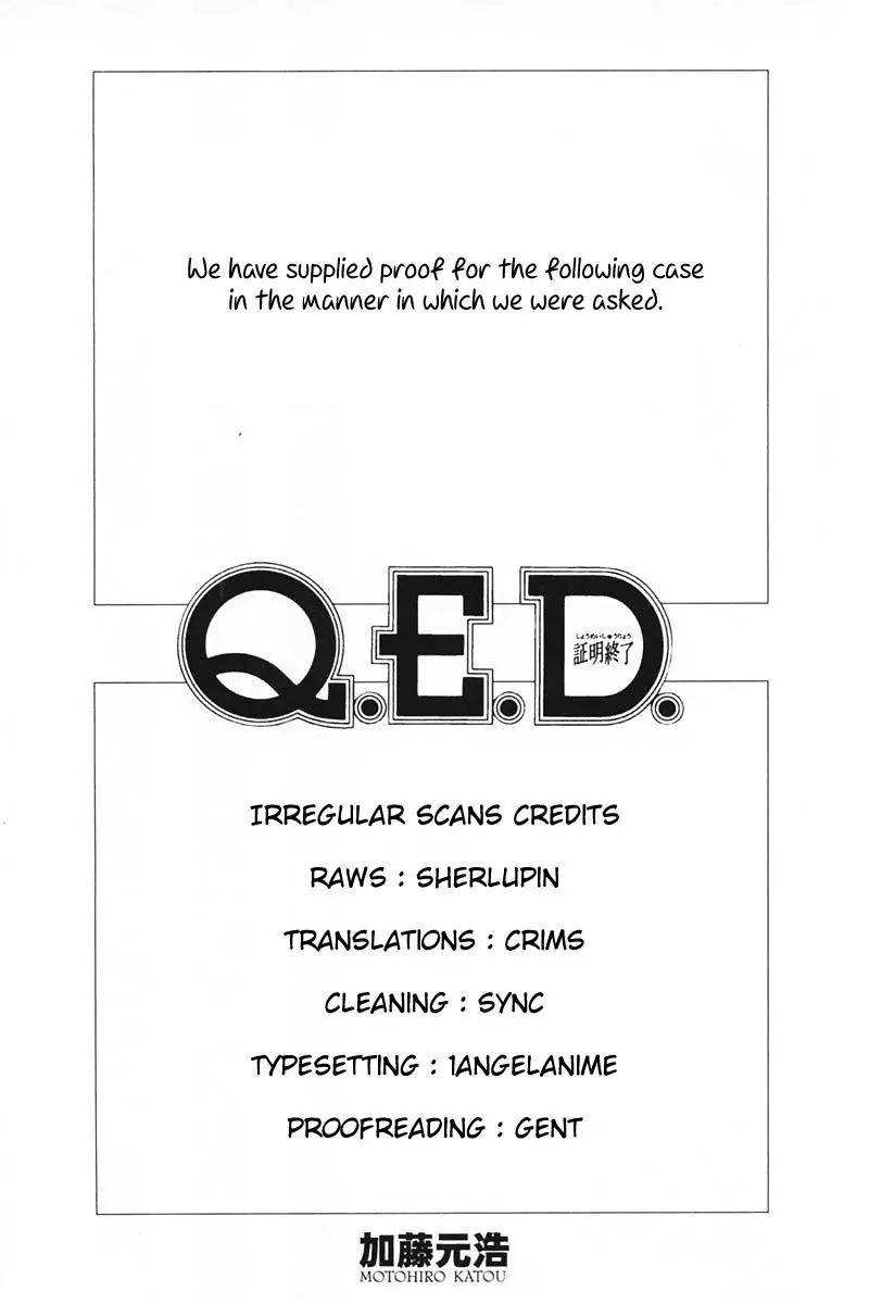 Q.e.d. - Shoumei Shuuryou Chapter 35.1 #2