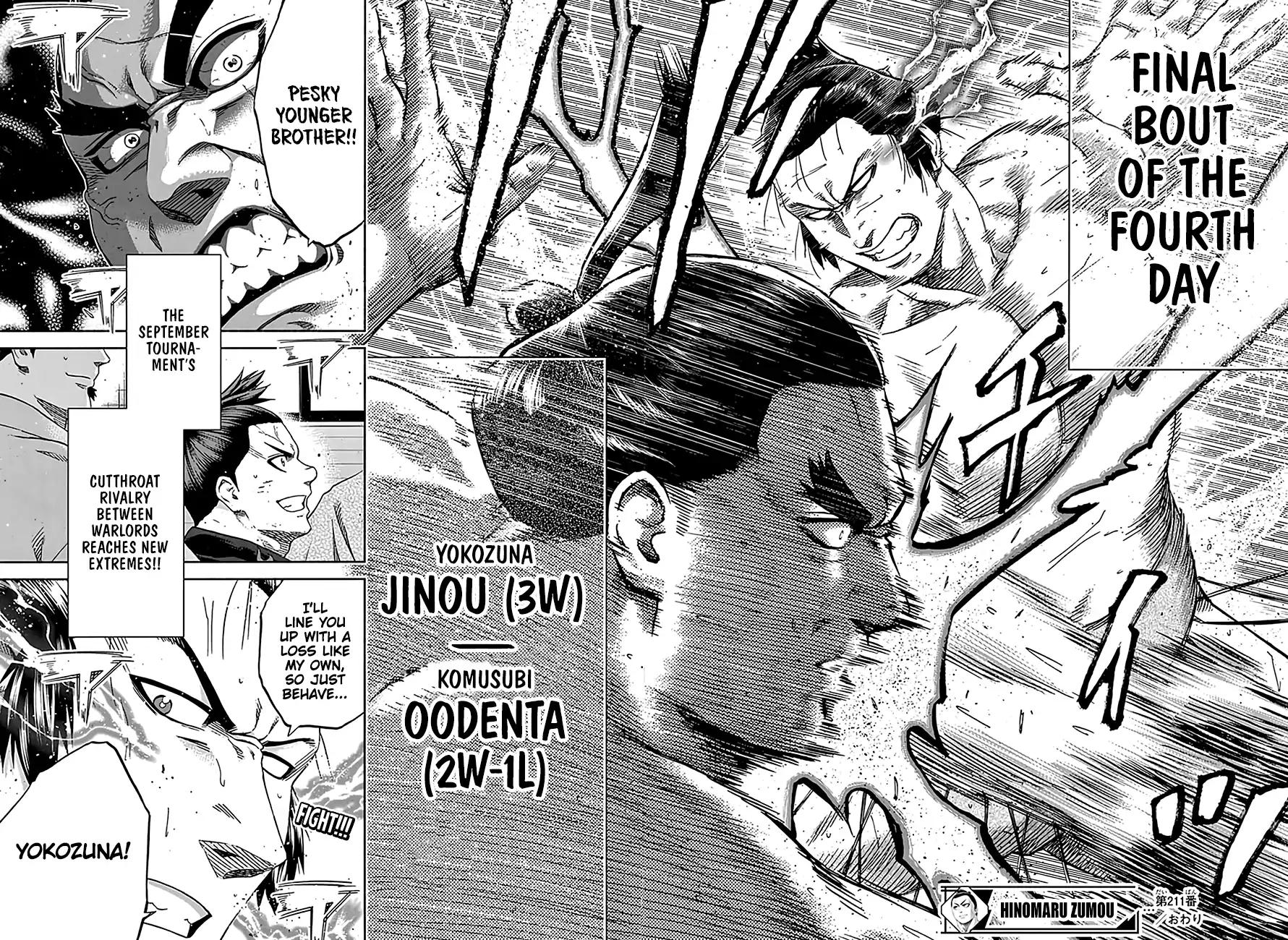 Hinomaru Zumou Chapter 211 #21