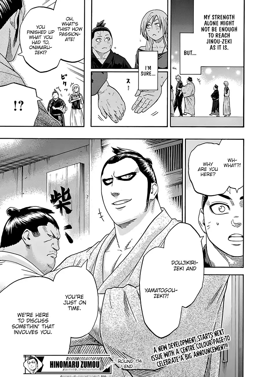 Hinomaru Zumou Chapter 174 #19