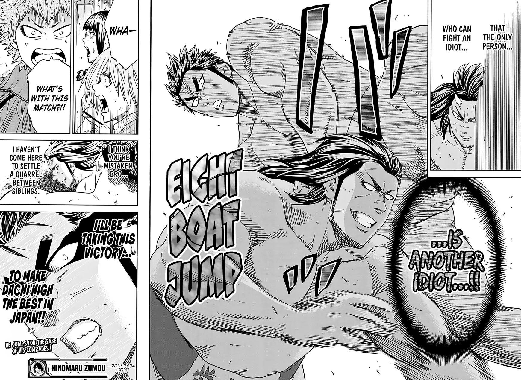 Hinomaru Zumou Chapter 134 #18