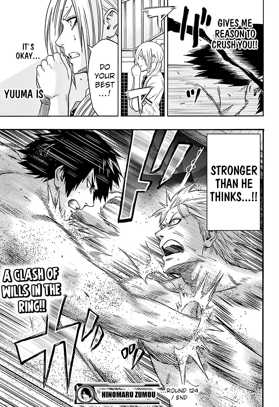 Hinomaru Zumou Chapter 124 #19