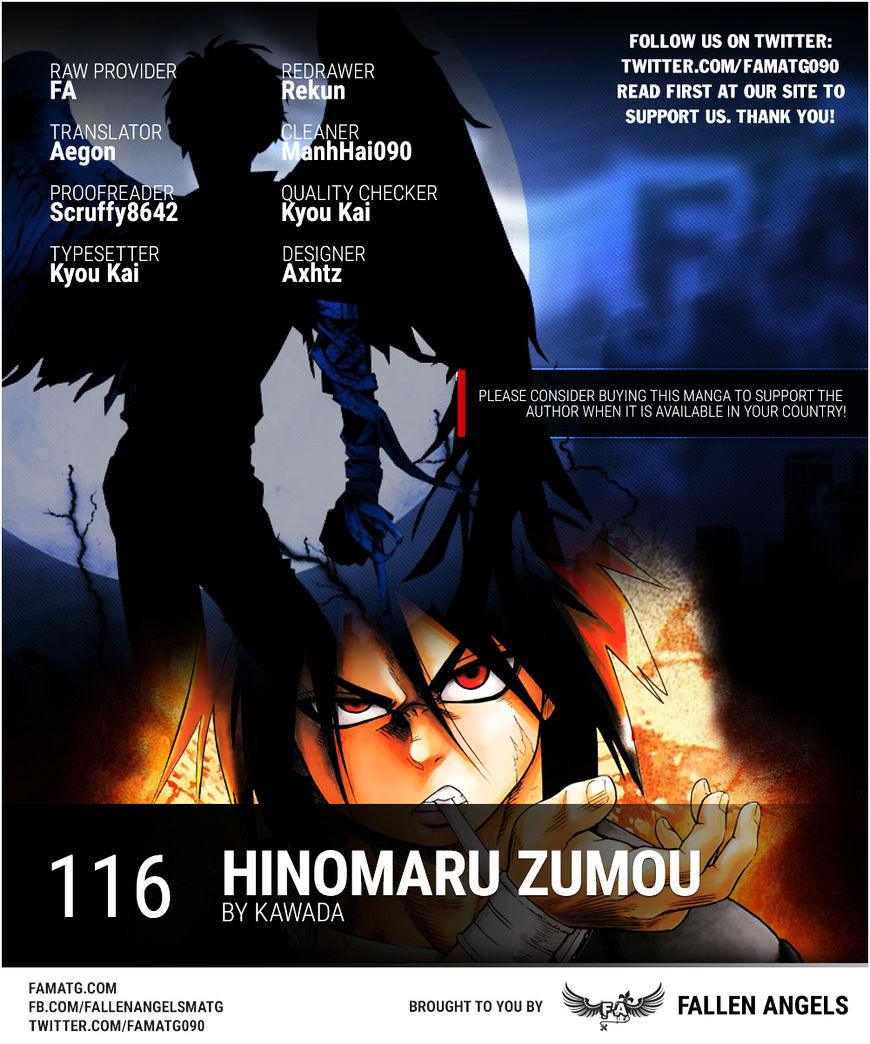 Hinomaru Zumou Chapter 116 #1