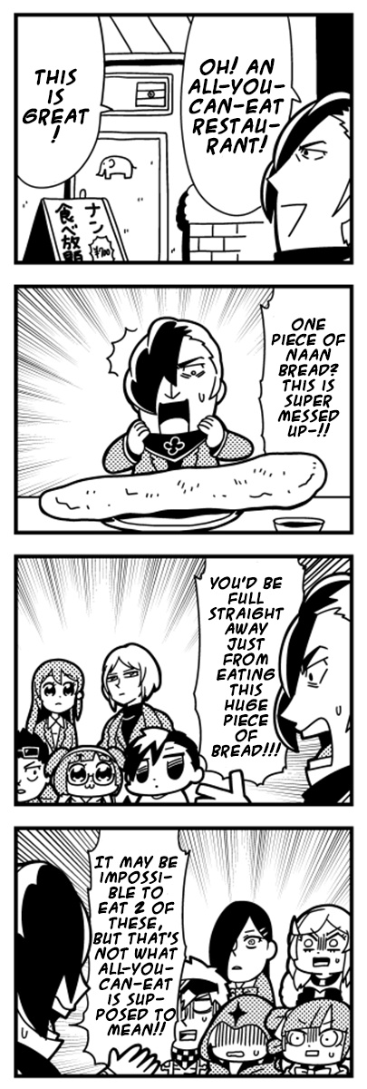 Caligula 4-Koma - Extreme Kitaku-Bu Chapter 12 #4