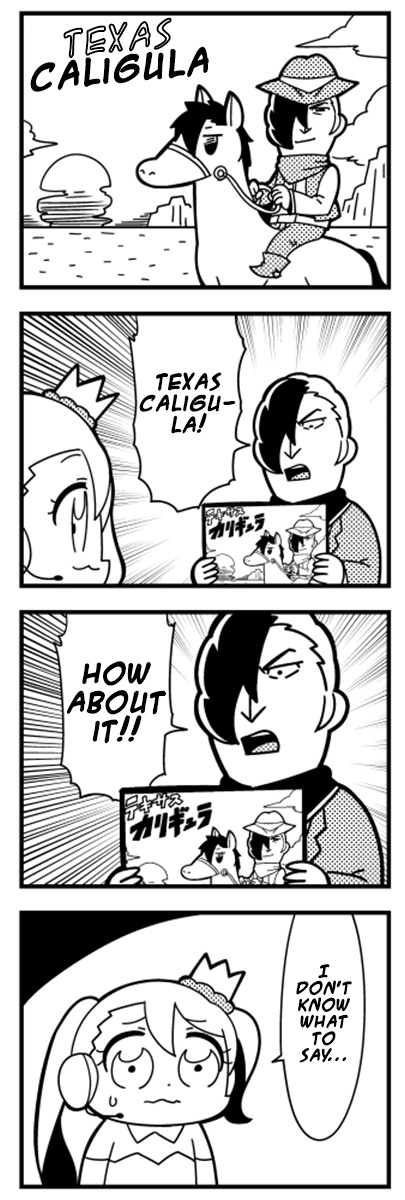 Caligula 4-Koma - Extreme Kitaku-Bu Chapter 11 #5