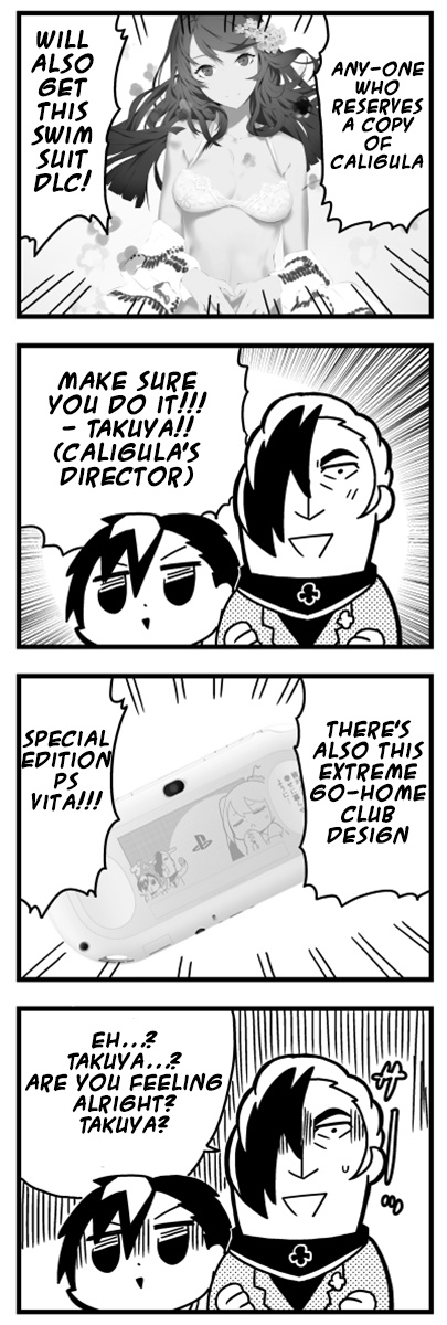 Caligula 4-Koma - Extreme Kitaku-Bu Chapter 4 #4