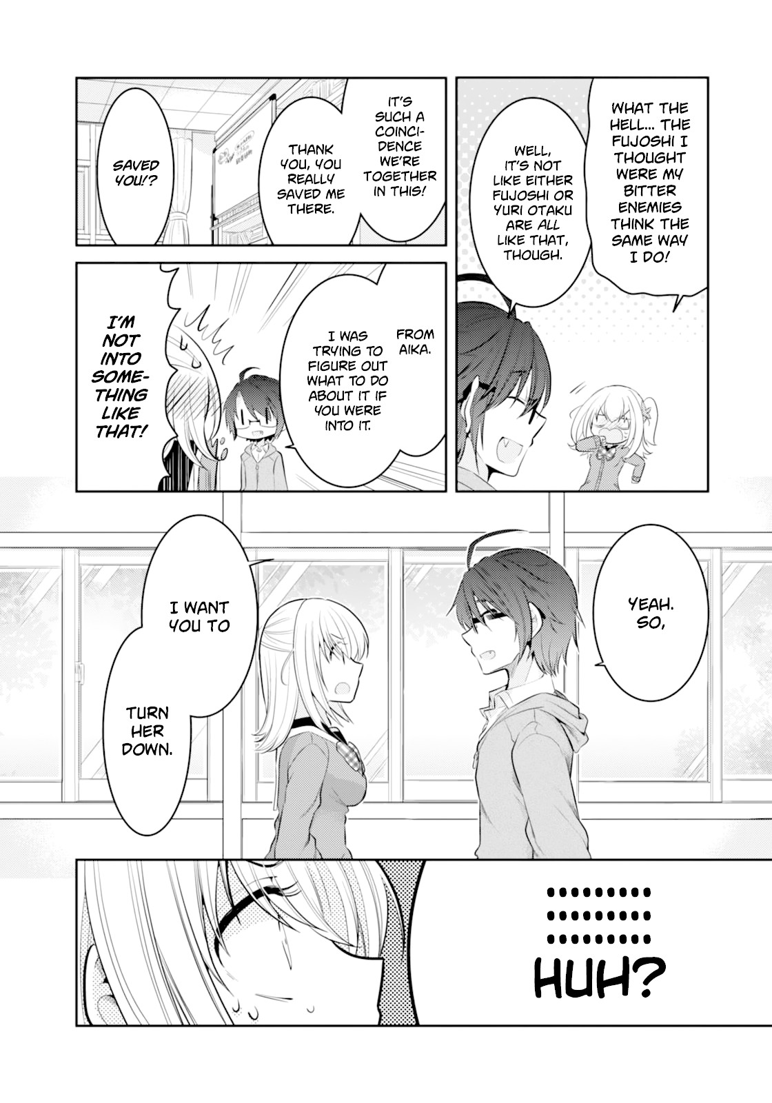 Ore Ga Fujoshi De Aitsu Ga Yuriota De Chapter 4 #21