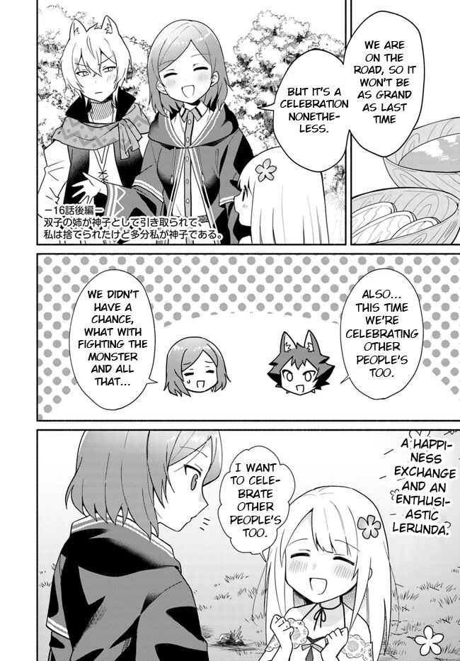 Futago No Ane Ga Miko Toshite Hikitorarete, Watashi Wa Suterareta Kedo Tabun Watashi Ga Miko De Aru Chapter 16.2 #1