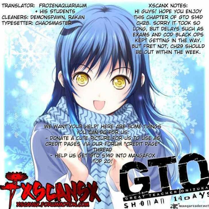 Gto: Shonan 14 Days Chapter 28 #1