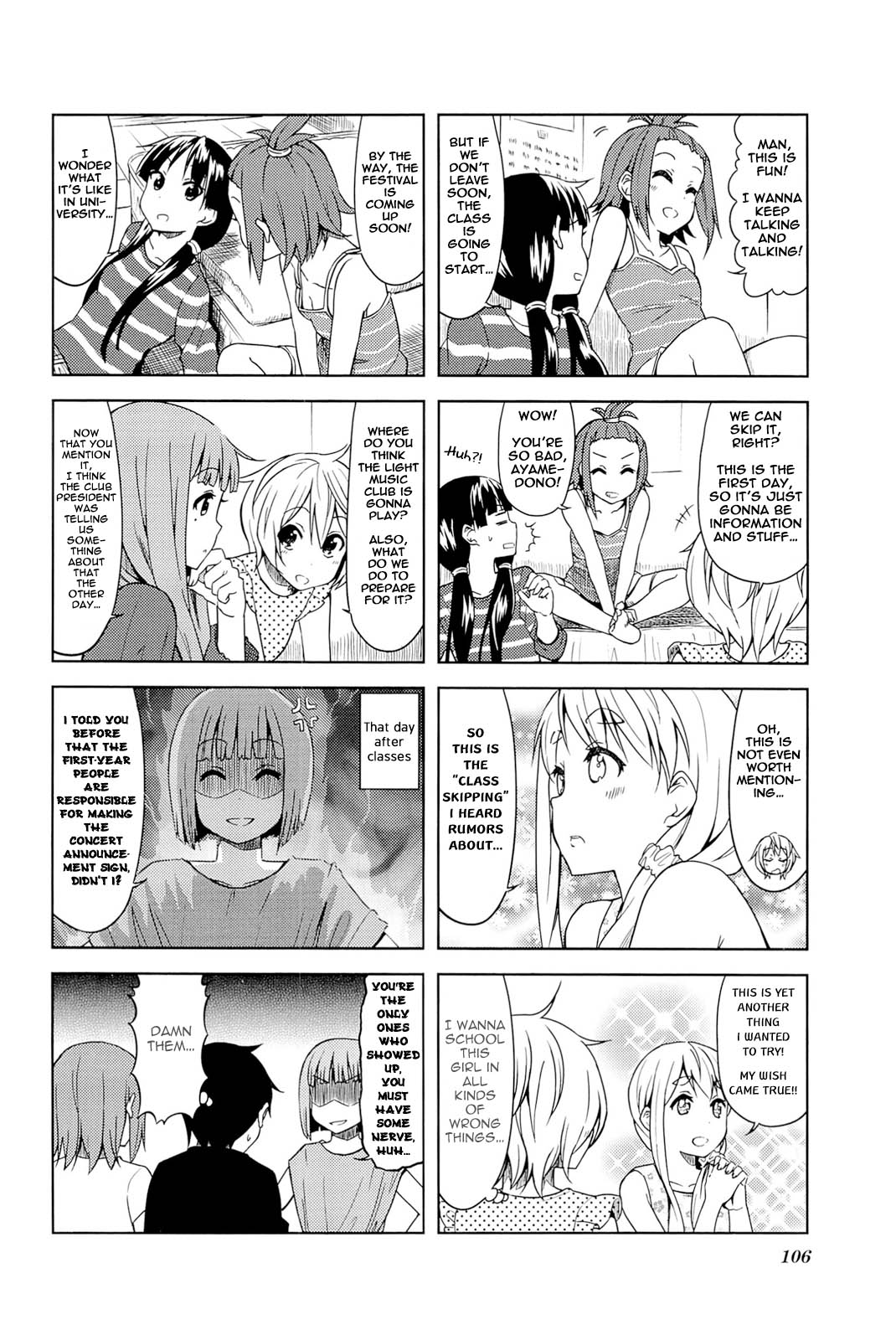 K-On! College Chapter 13 #6