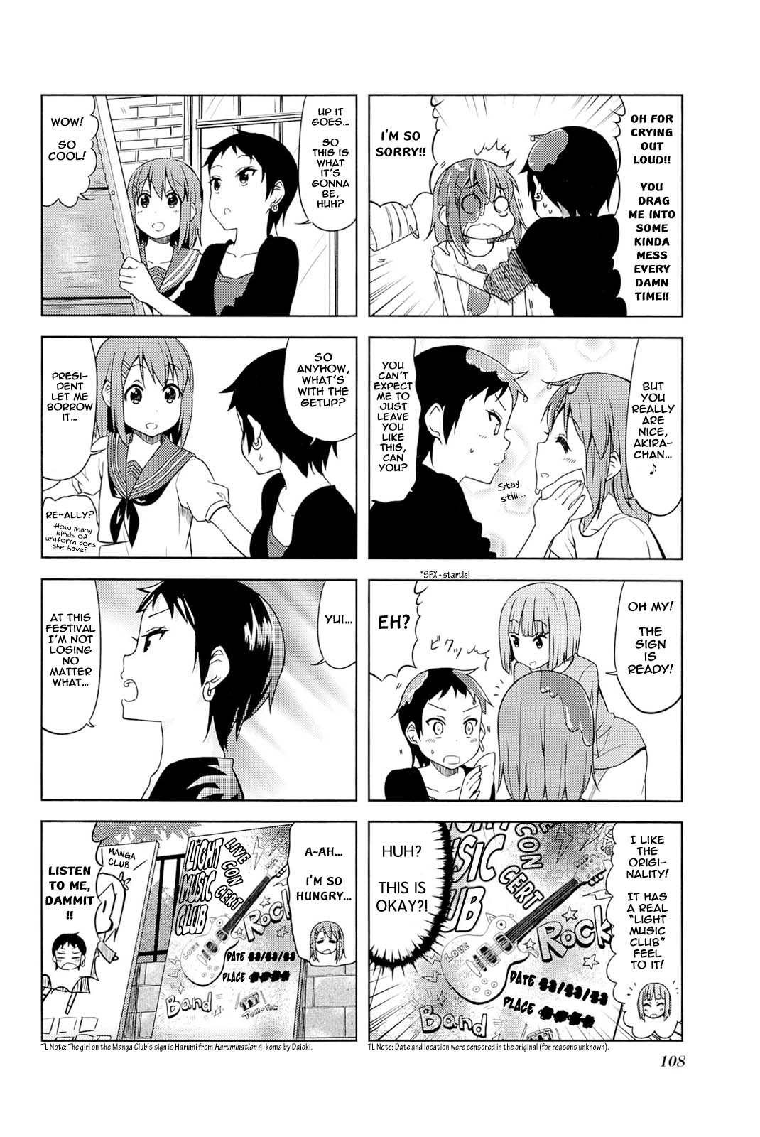 K-On! College Chapter 13 #8