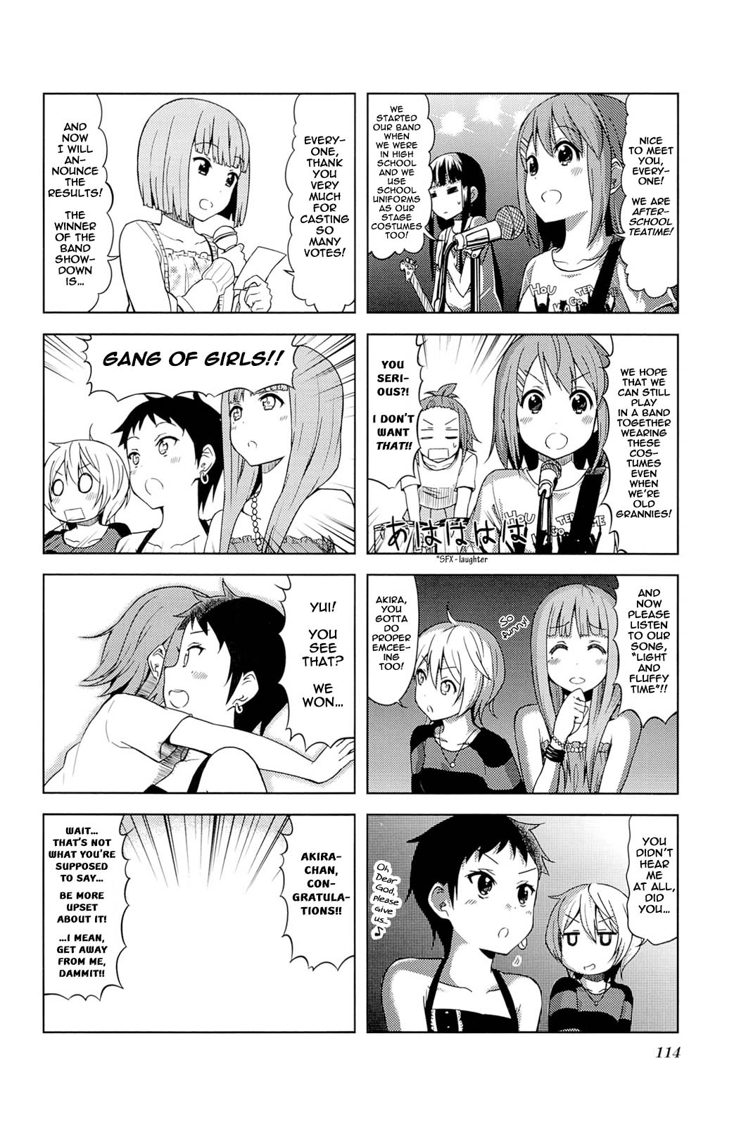 K-On! College Chapter 14 #8