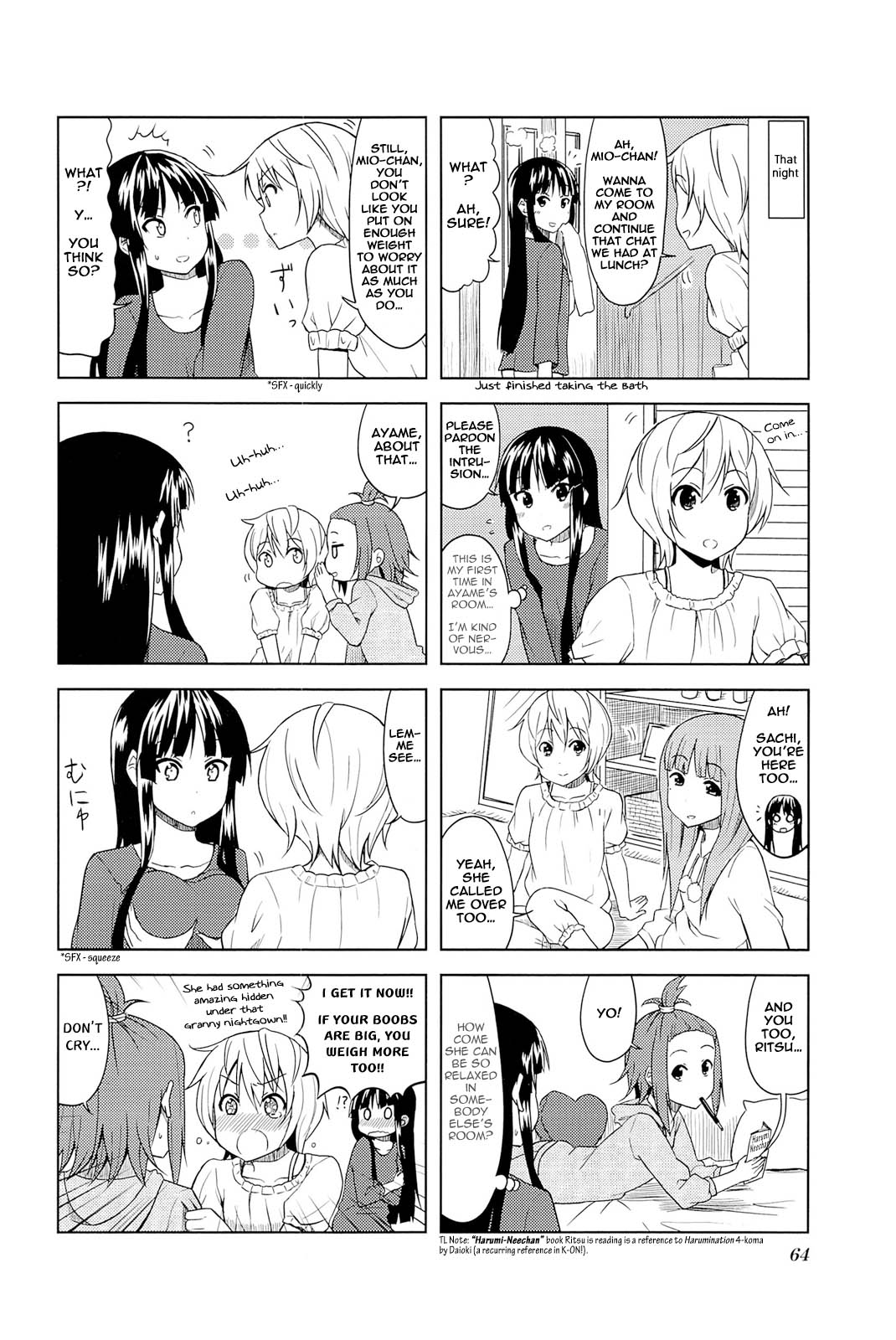 K-On! College Chapter 8 #4