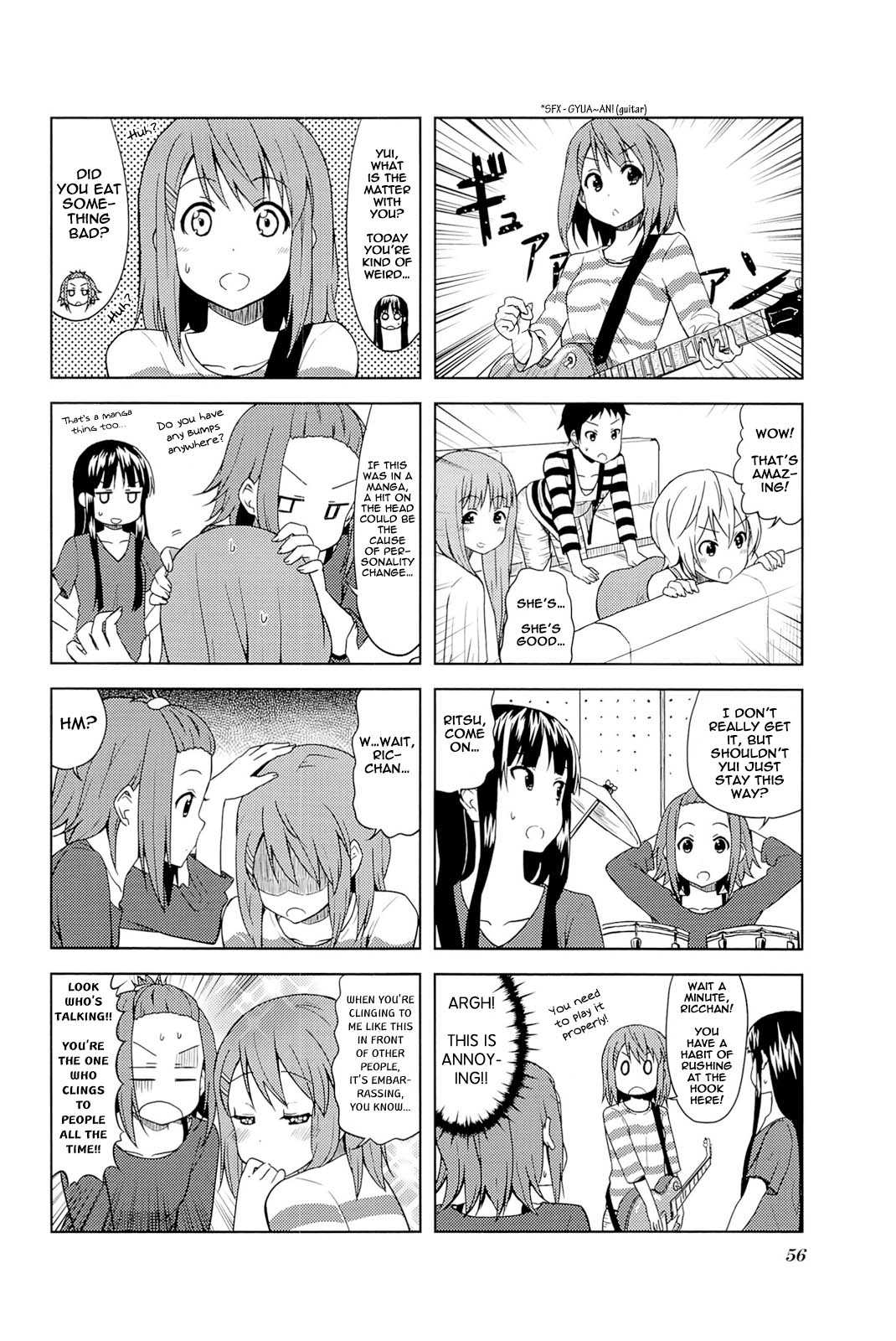 K-On! College Chapter 7 #4