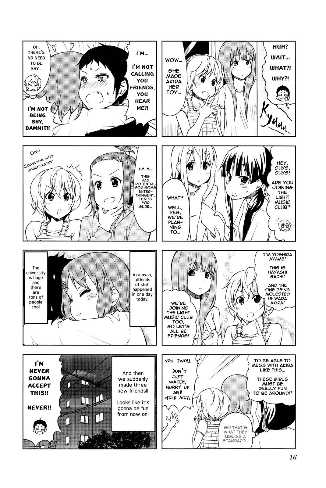 K-On! College Chapter 2 #8