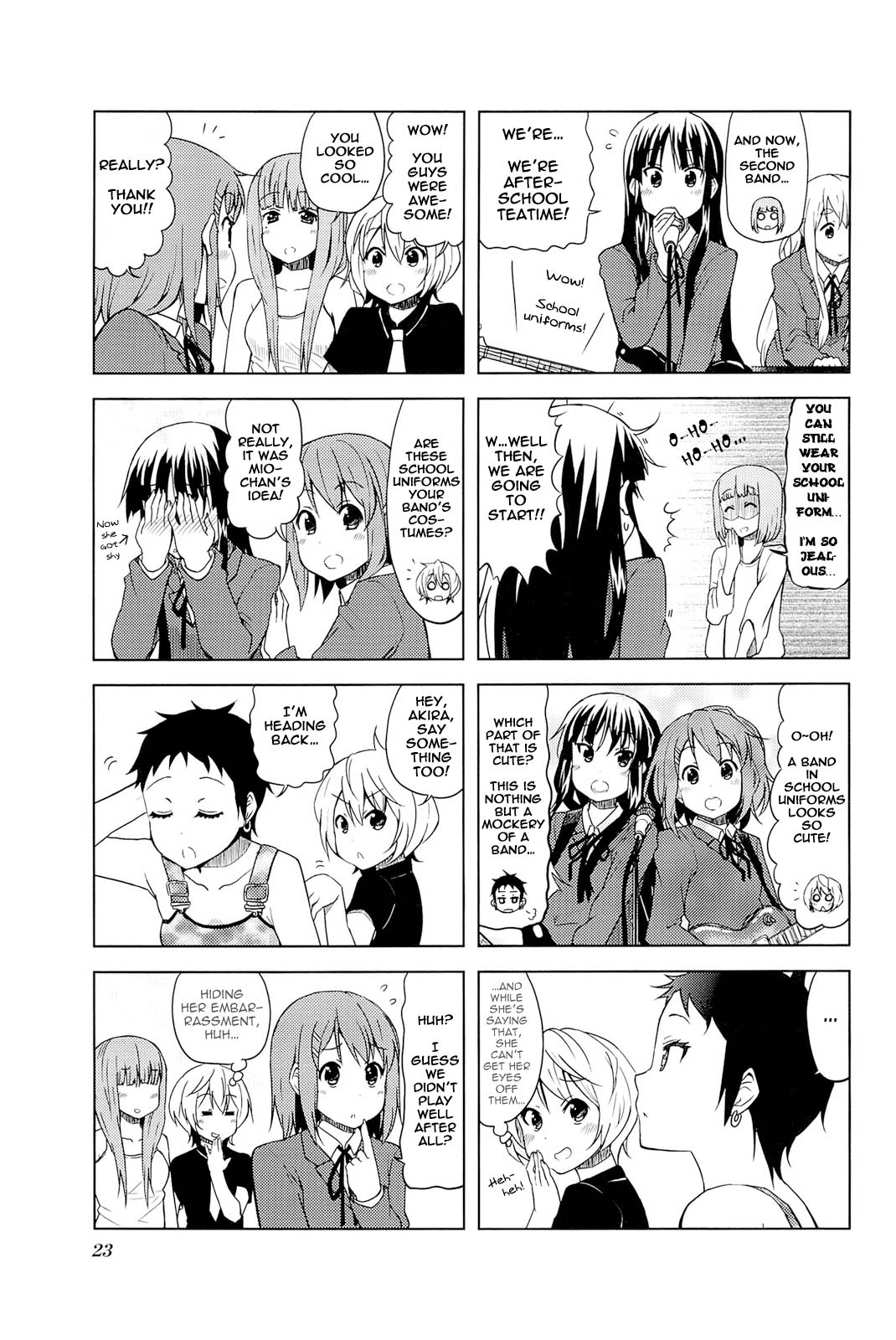K-On! College Chapter 3 #9