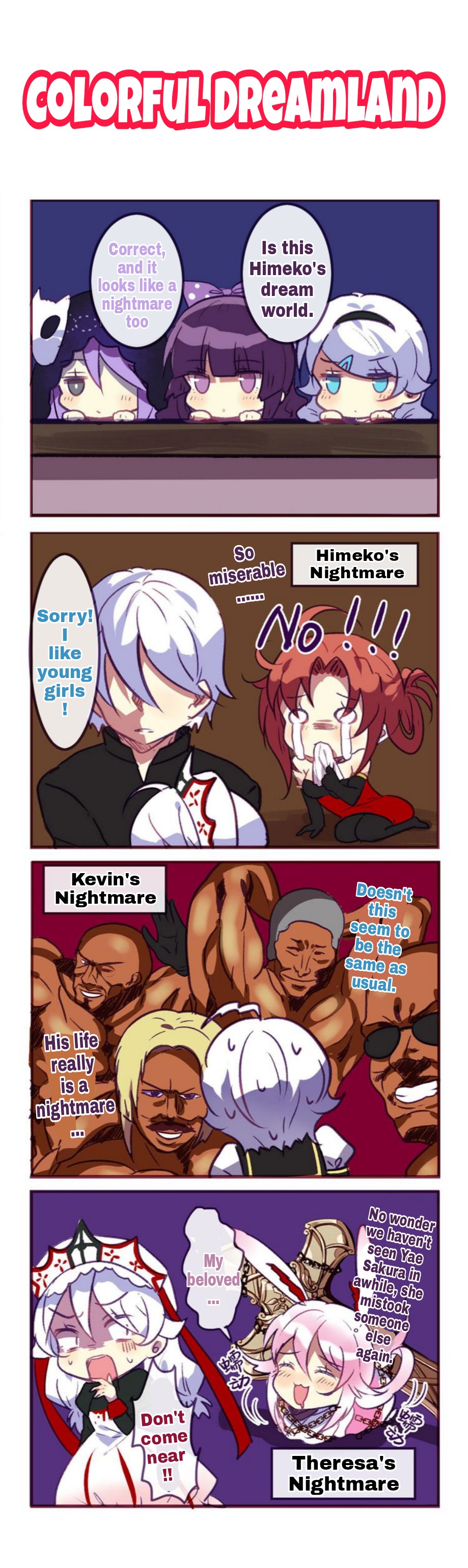 Honkai Gakuen 4 Koma Chapter 97 #4