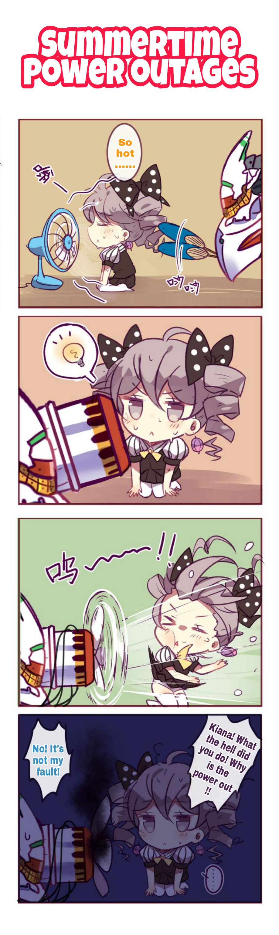 Honkai Gakuen 4 Koma Chapter 96 #3