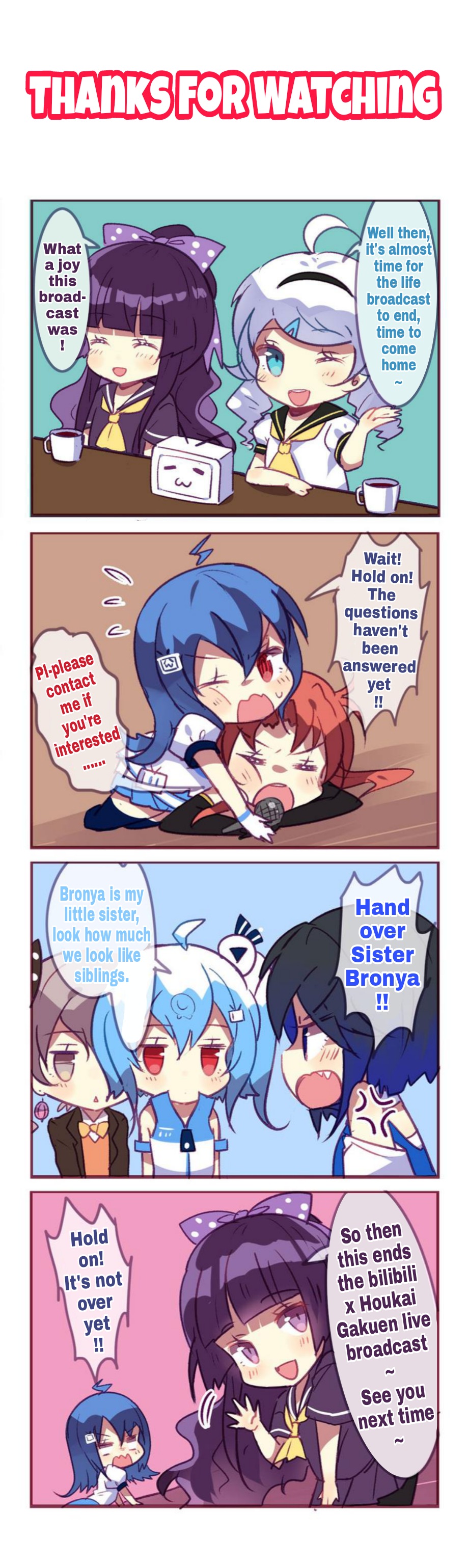 Honkai Gakuen 4 Koma Chapter 95 #4