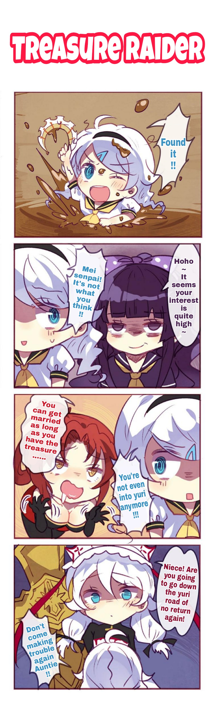 Honkai Gakuen 4 Koma Chapter 91 #3