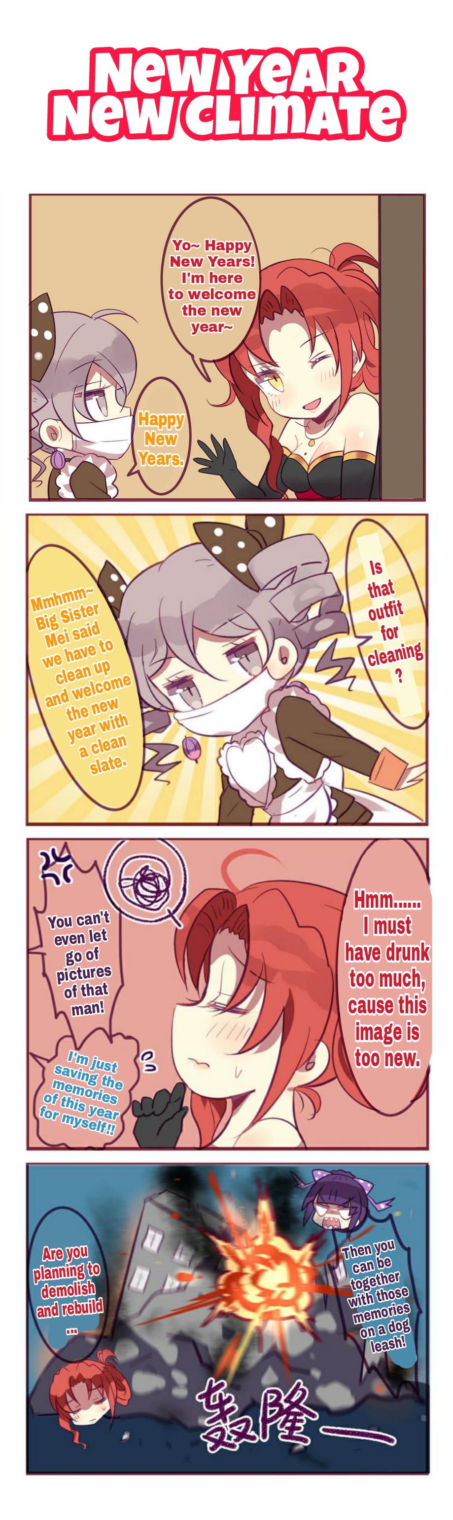 Honkai Gakuen 4 Koma Chapter 72 #4