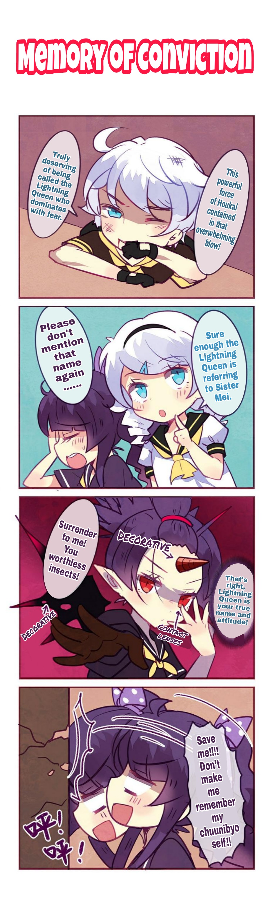 Honkai Gakuen 4 Koma Chapter 64 #2