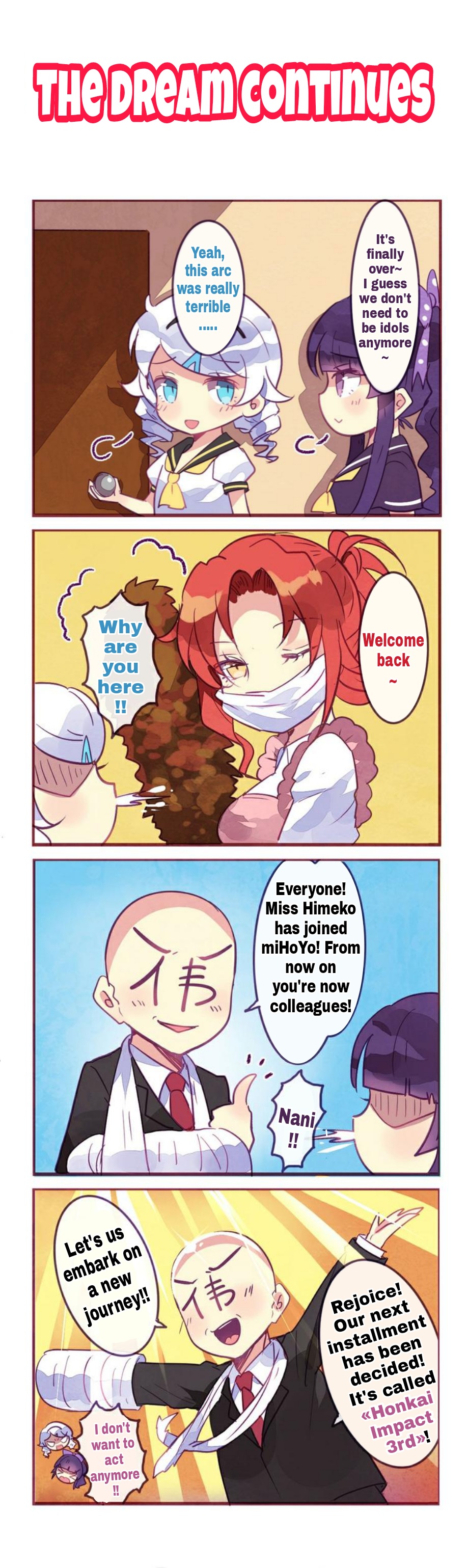 Honkai Gakuen 4 Koma Chapter 62 #4