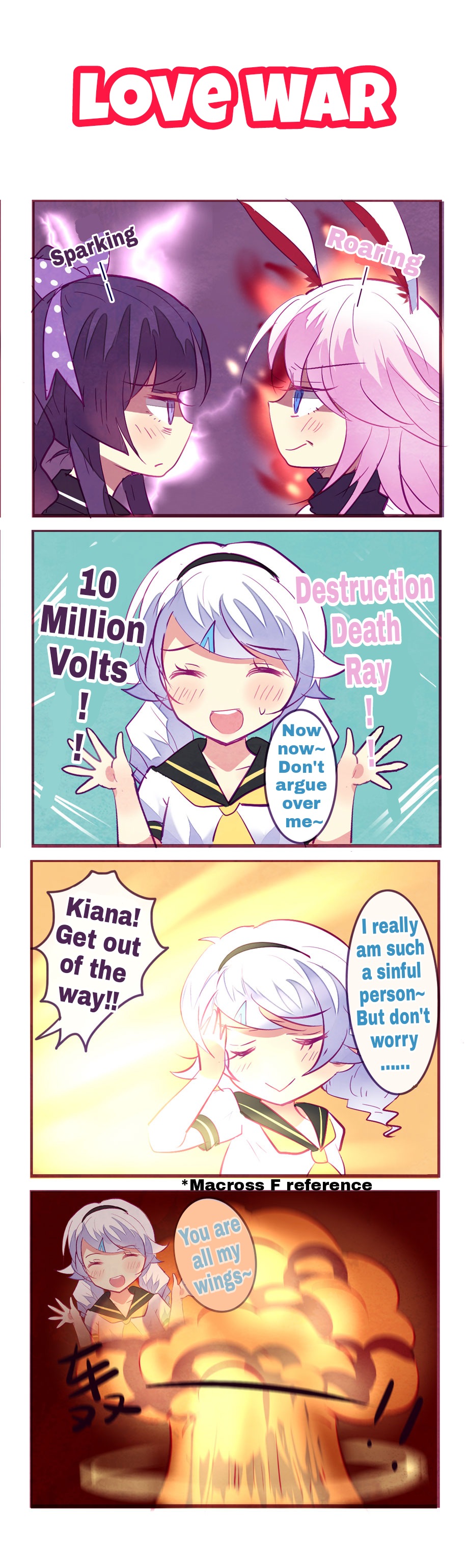 Honkai Gakuen 4 Koma Chapter 50 #4