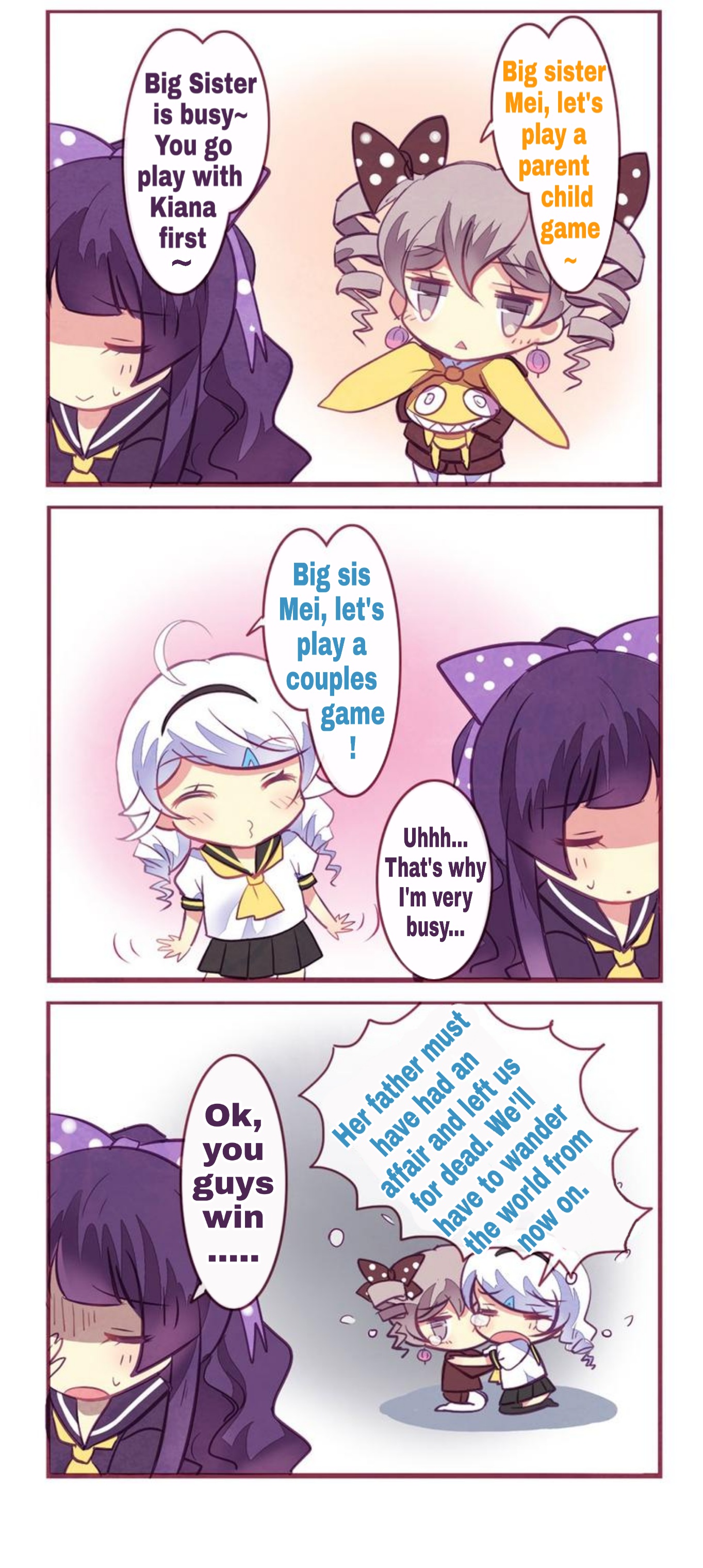 Honkai Gakuen 4 Koma Chapter 46 #6