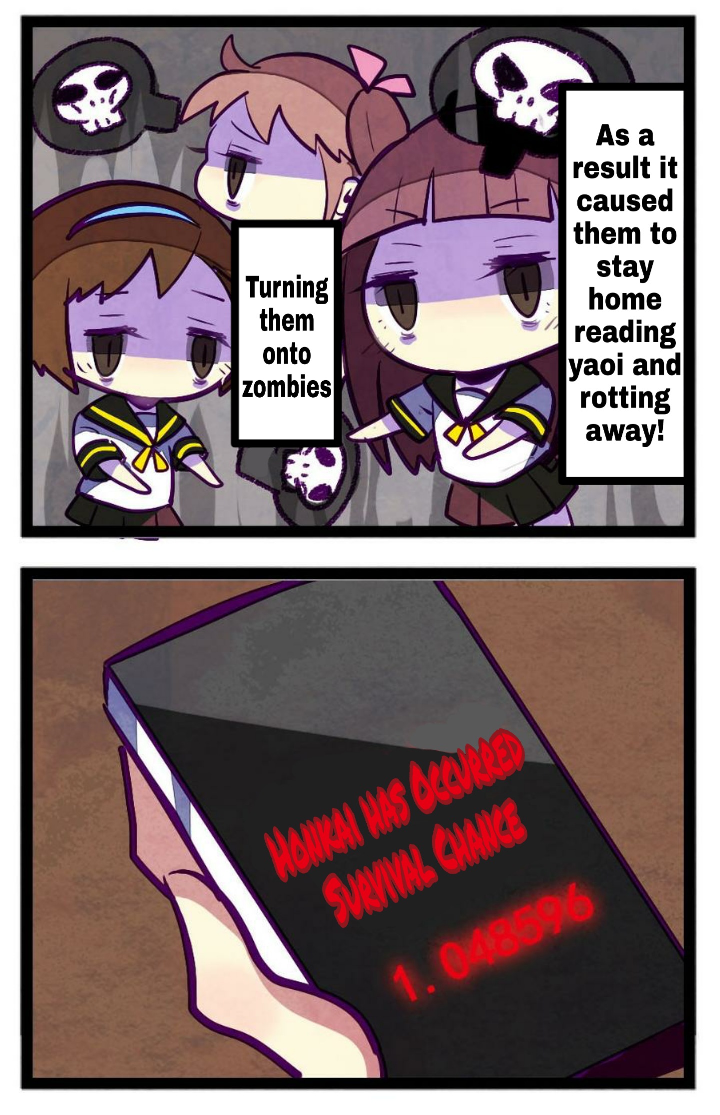 Honkai Gakuen 4 Koma Chapter 43 #6