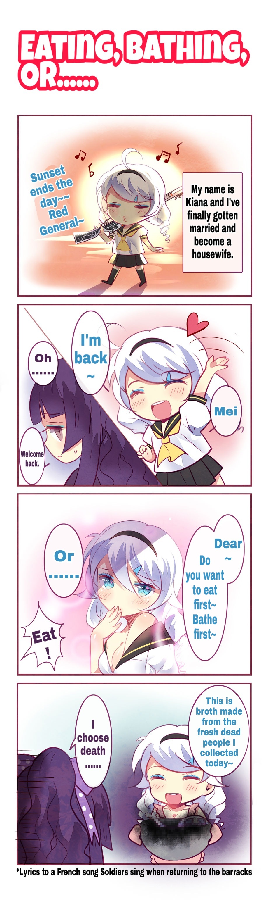 Honkai Gakuen 4 Koma Chapter 44 #2