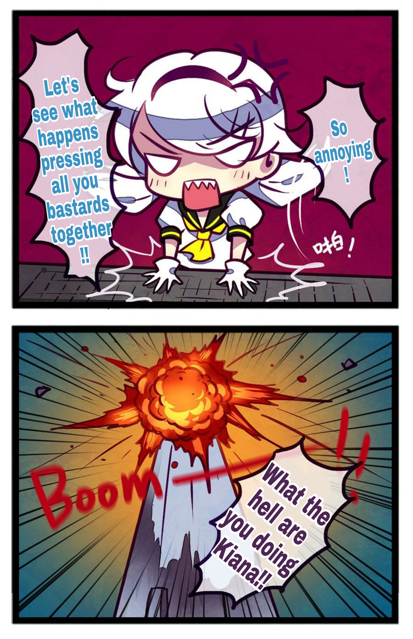 Honkai Gakuen 4 Koma Chapter 41 #4