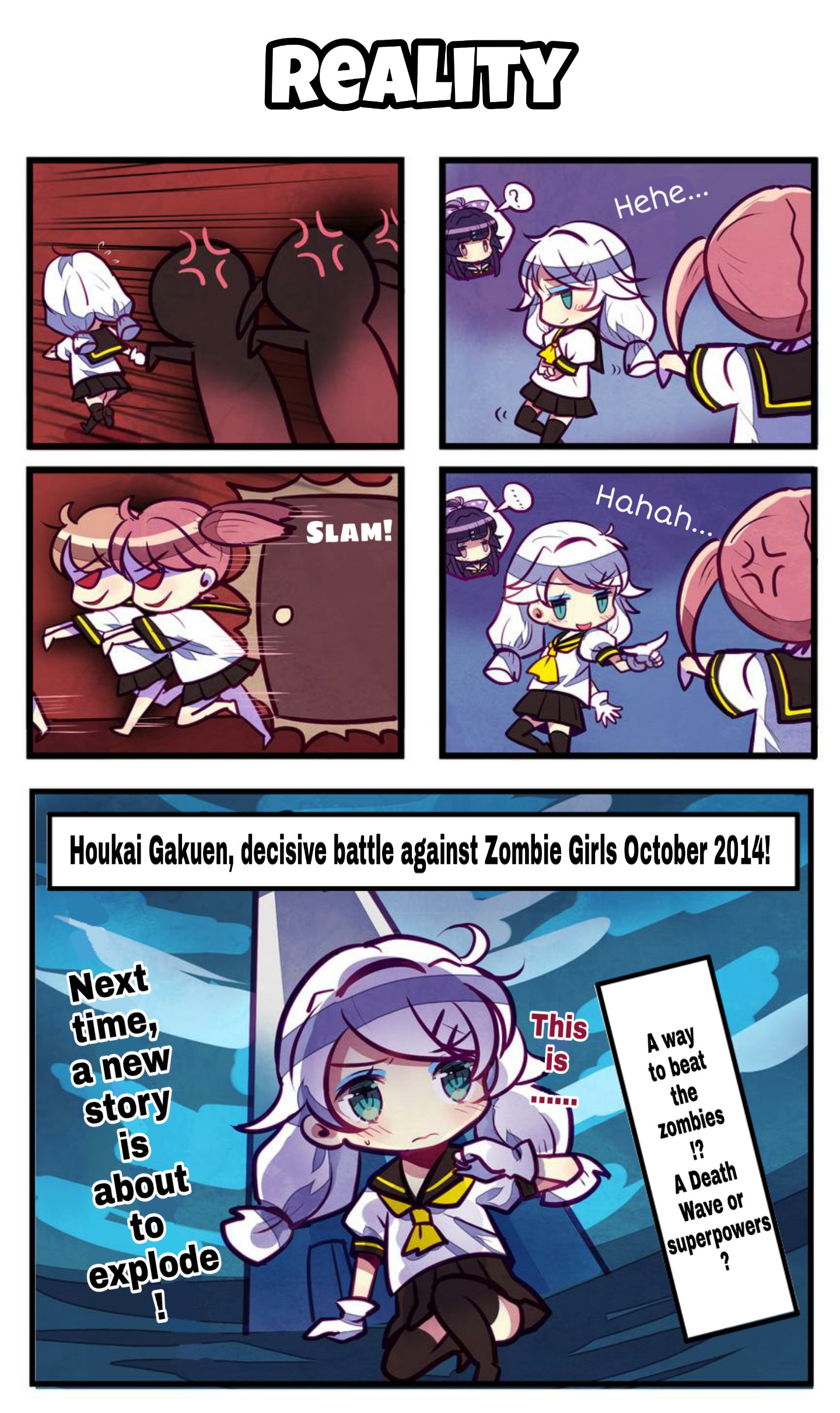 Honkai Gakuen 4 Koma Chapter 11 #3