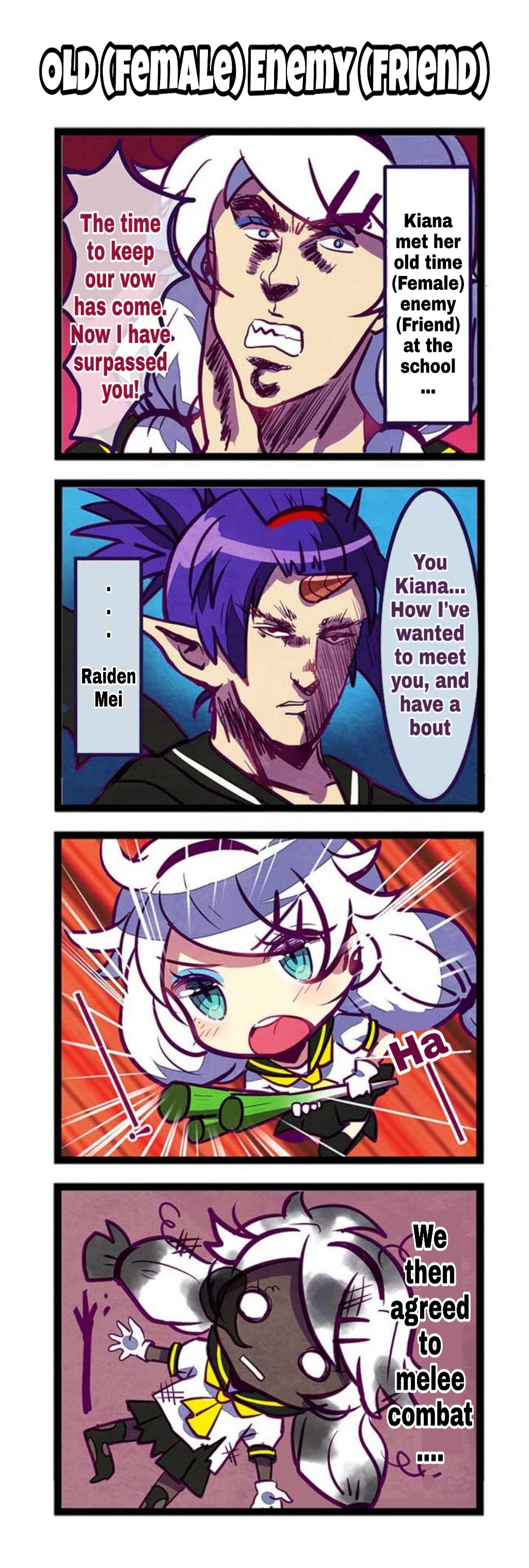 Honkai Gakuen 4 Koma Chapter 3 #1