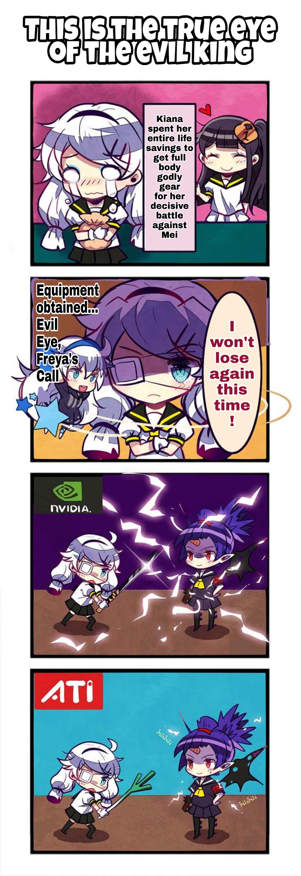 Honkai Gakuen 4 Koma Chapter 3 #2